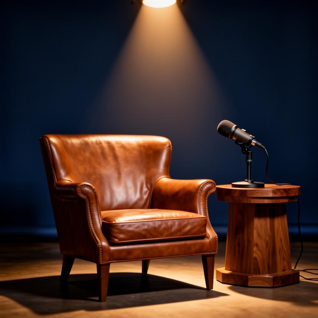 Set per intervista editoriale Overluxe News